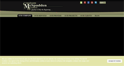 Desktop Screenshot of mcspaddenhomes.com